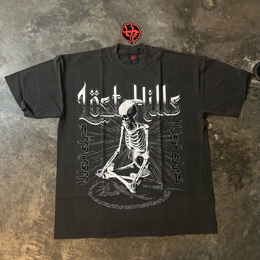 Lost Hills Wash Tee - Skeleton Peace